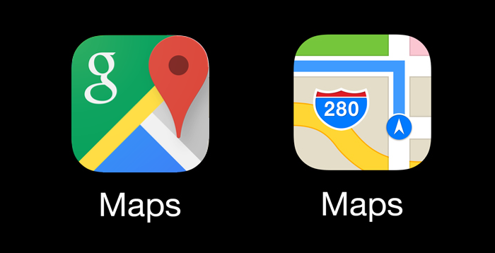 Apple or Google Carplay Maps